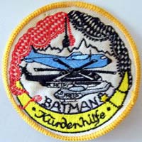 120 gestickter Aufnäher Batman Kurdenhilfe 002